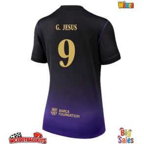 Barcelona Gabriel Jesus #9 Replica Away Stadium Shirt for Women 2026-27 Short Sleeve